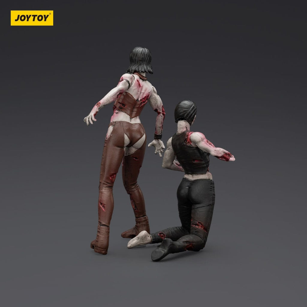 Productafbeelding Zombie Dark Source actiefiguren 2-pack Female wrestlers 8 cm