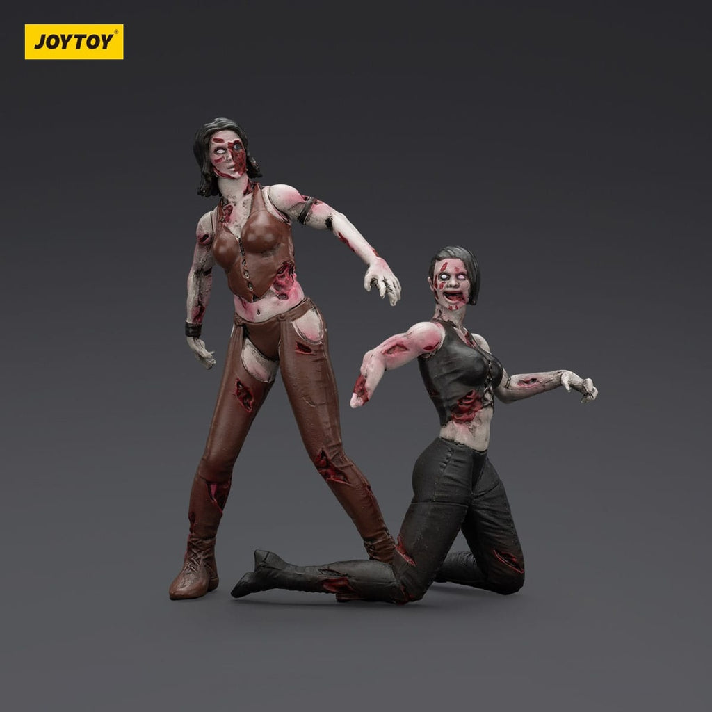 Productafbeelding Zombie Dark Source actiefiguren 2-pack Female wrestlers 8 cm