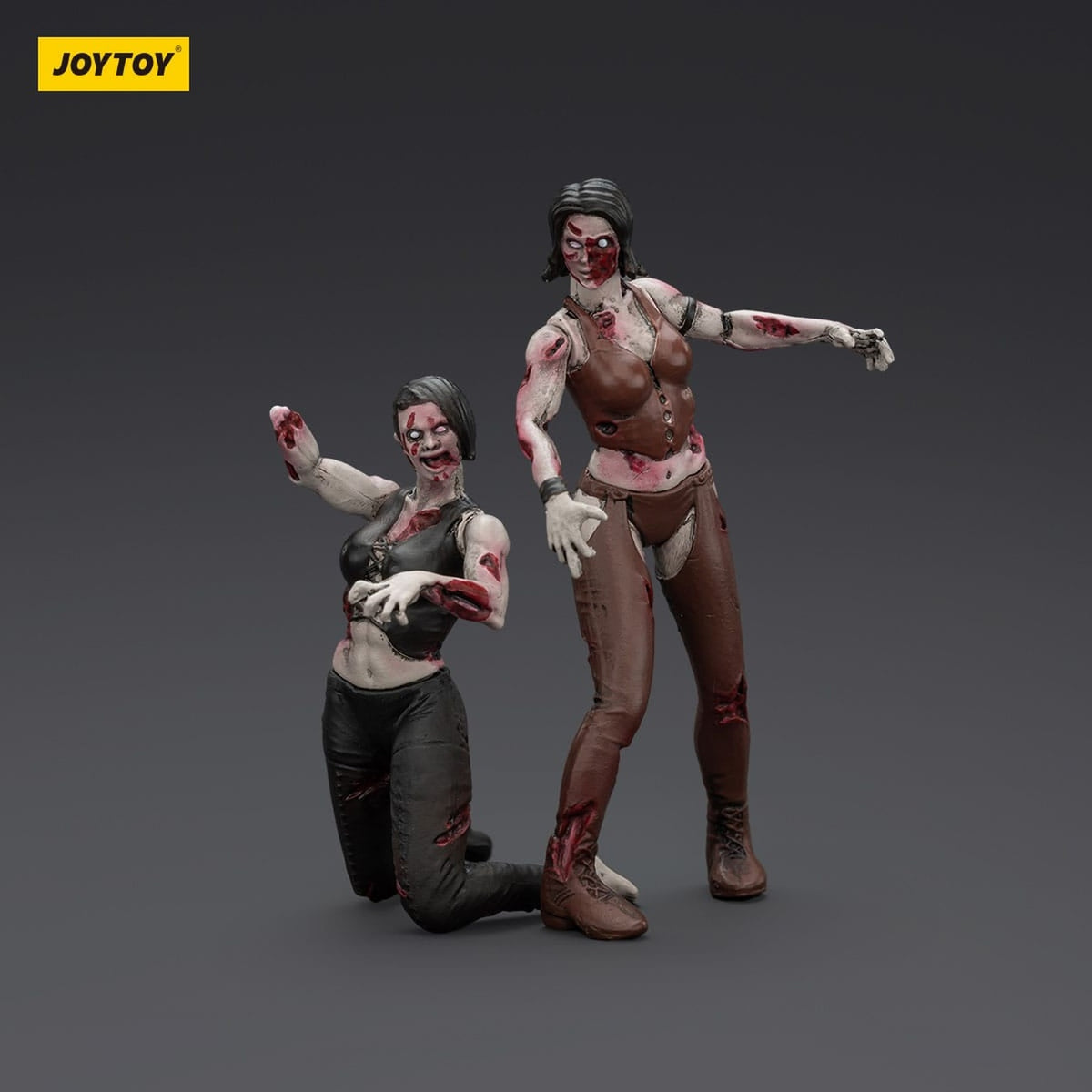 Productafbeelding Zombie Dark Source actiefiguren 2-pack Female wrestlers 8 cm
