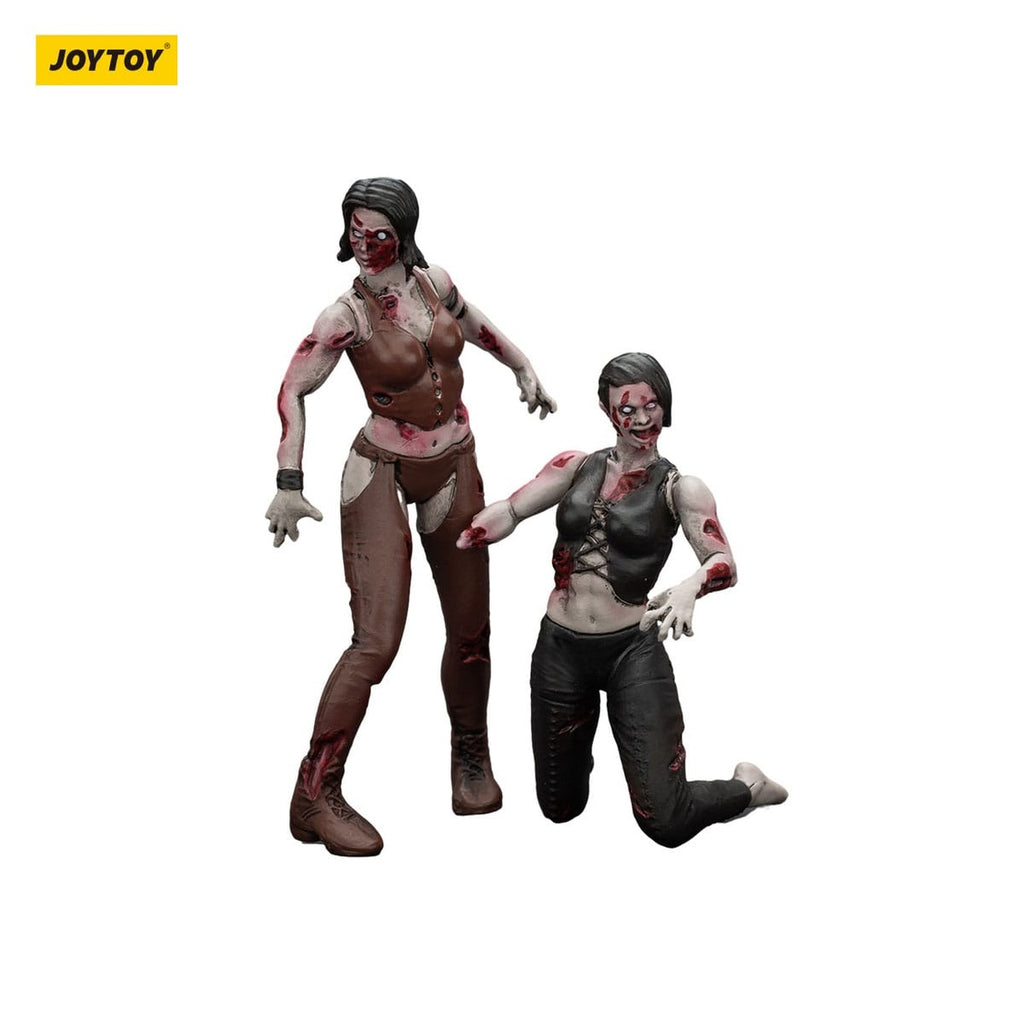 Productafbeelding Zombie Dark Source actiefiguren 2-pack Female wrestlers 8 cm