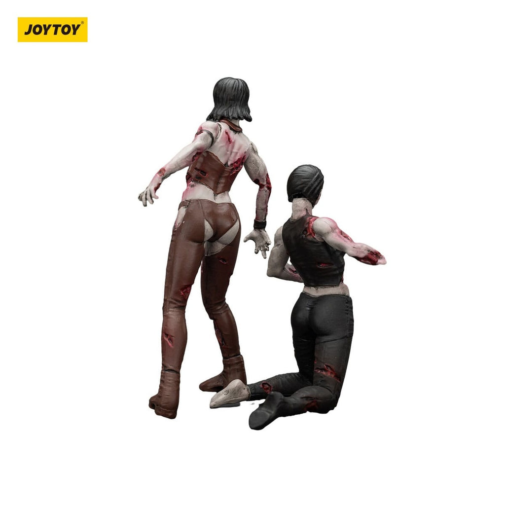Productafbeelding Zombie Dark Source actiefiguren 2-pack Female wrestlers 8 cm