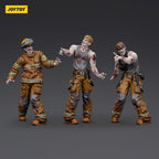 Image produit Zombie Dark Source figurines d’action lot de 3 pompiers 8 cm