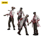Image produit Zombie Dark Source figurines d’action pack de 4 Scientists (Male) 8 cm