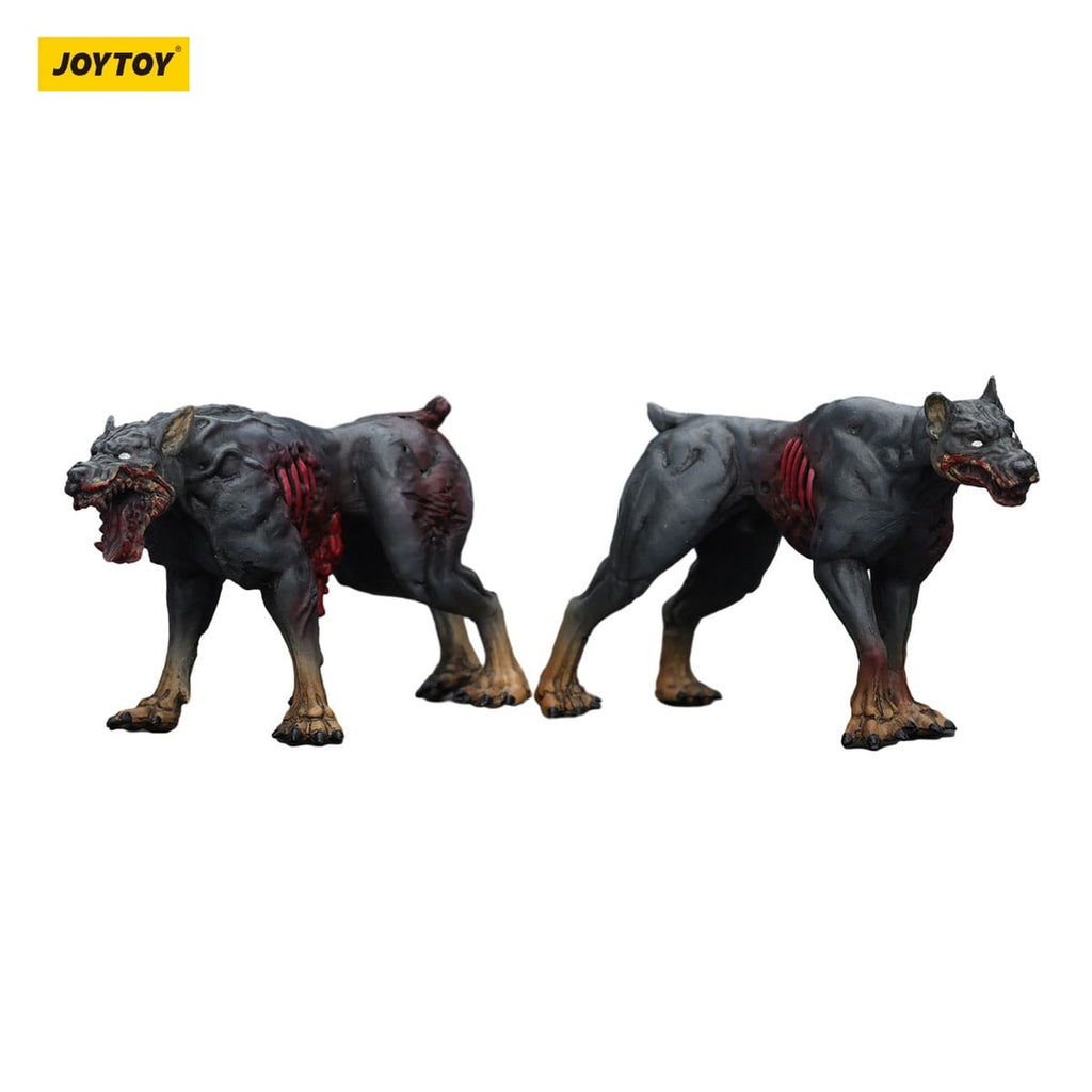 Produktbild Zombie Dark Source Actionfiguren 2er-Pack Police Dogs 8 cm