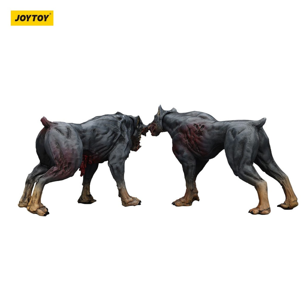 Produktbild Zombie Dark Source Actionfiguren 2er-Pack Police Dogs 8 cm
