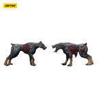 Produktbild Zombie Dark Source Actionfiguren 2er-Pack Police Dogs 8 cm