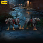 Produktbild Zombie Dark Source Actionfiguren 2er-Pack Police Dogs 8 cm