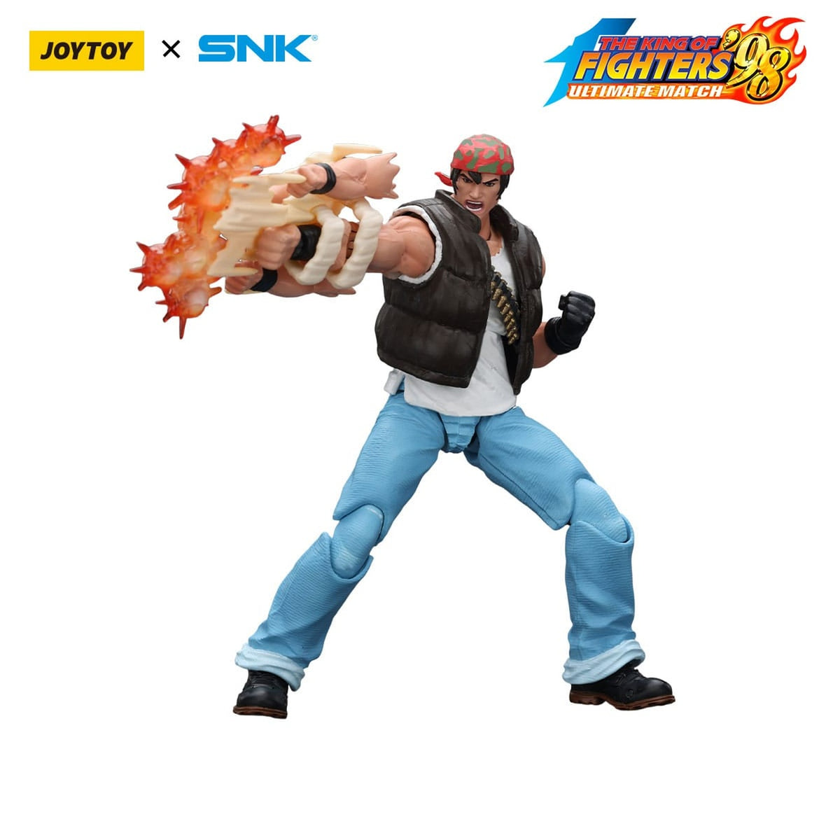 Productafbeelding The King of Fighters '98 Actiefiguur Hero Team Ralf Jones 12 cm