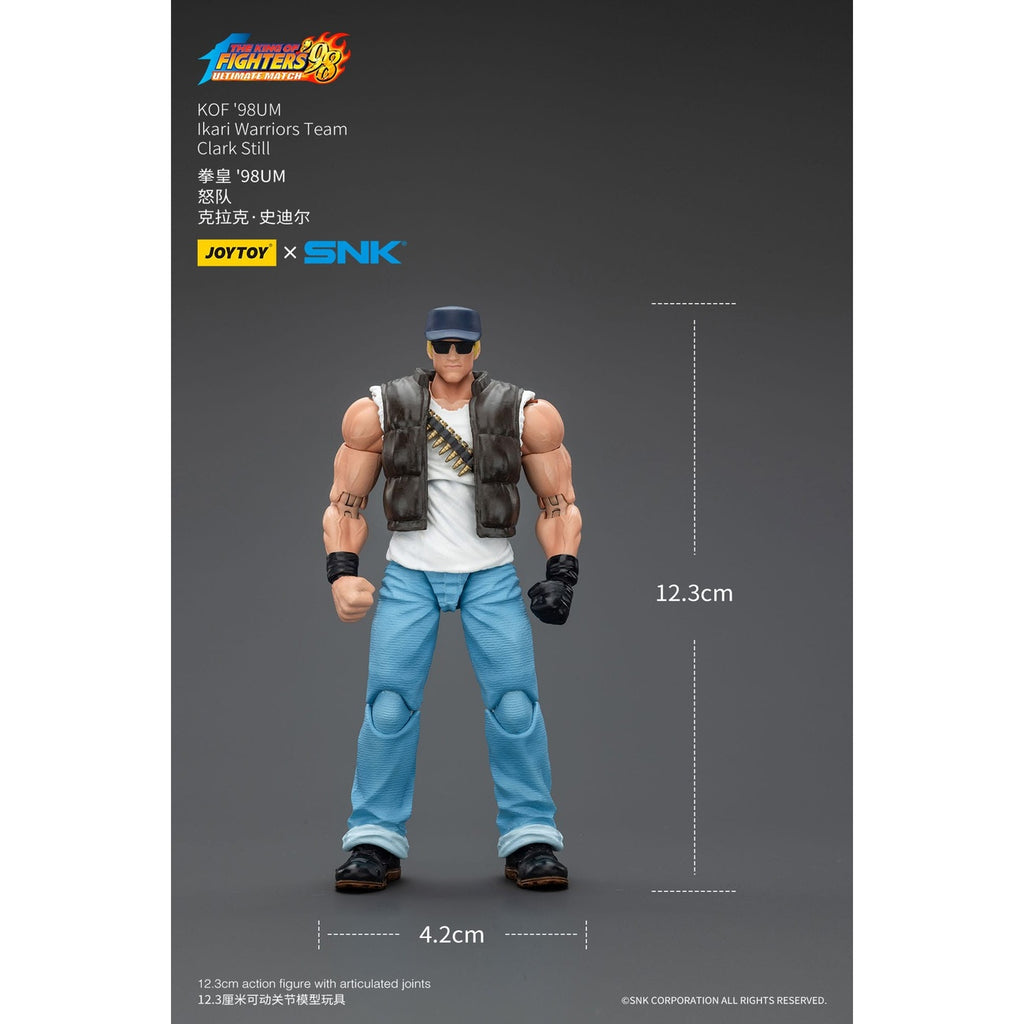 Productafbeelding The King Of Fighters '98 actiefiguur Hero Team Clark Still 12 cm