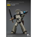 Image produit Warhammer The Horus Heresy figurine articulée 1/18 Iron Warriors MKVI Tactical Sergeant with Power Sword and Plasma Pistol 12 cm