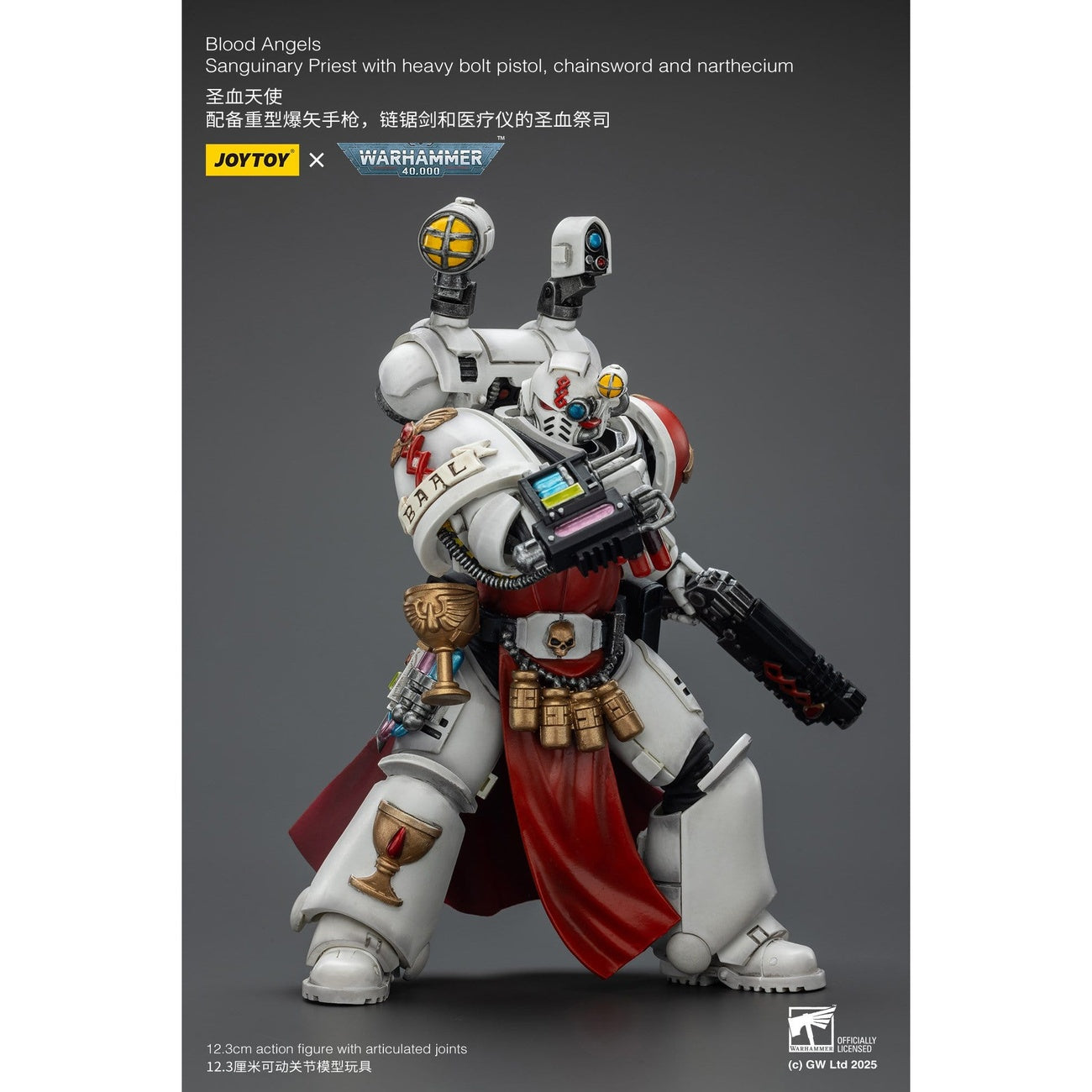 Produktbild Warhammer 40,000 Actionfigur Blood Angels Sanguinary Priest 12 cm