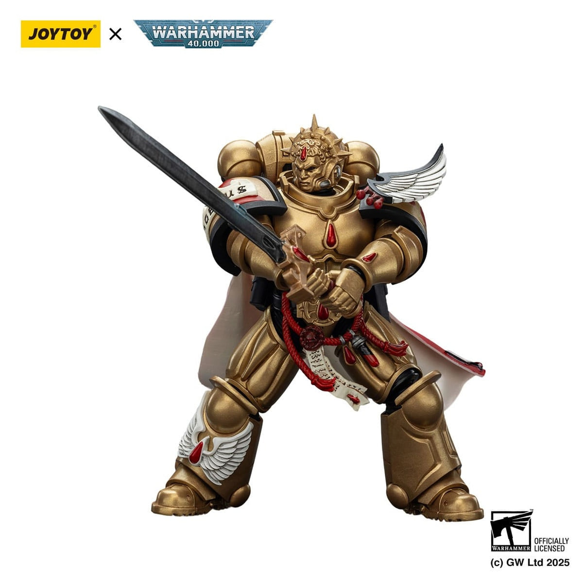 Image produit Warhammer 40,000 : Combat Patrol Blood Angels figurine articulée Captain with Heavy Bolt Pistol & Power Sword 20 cm