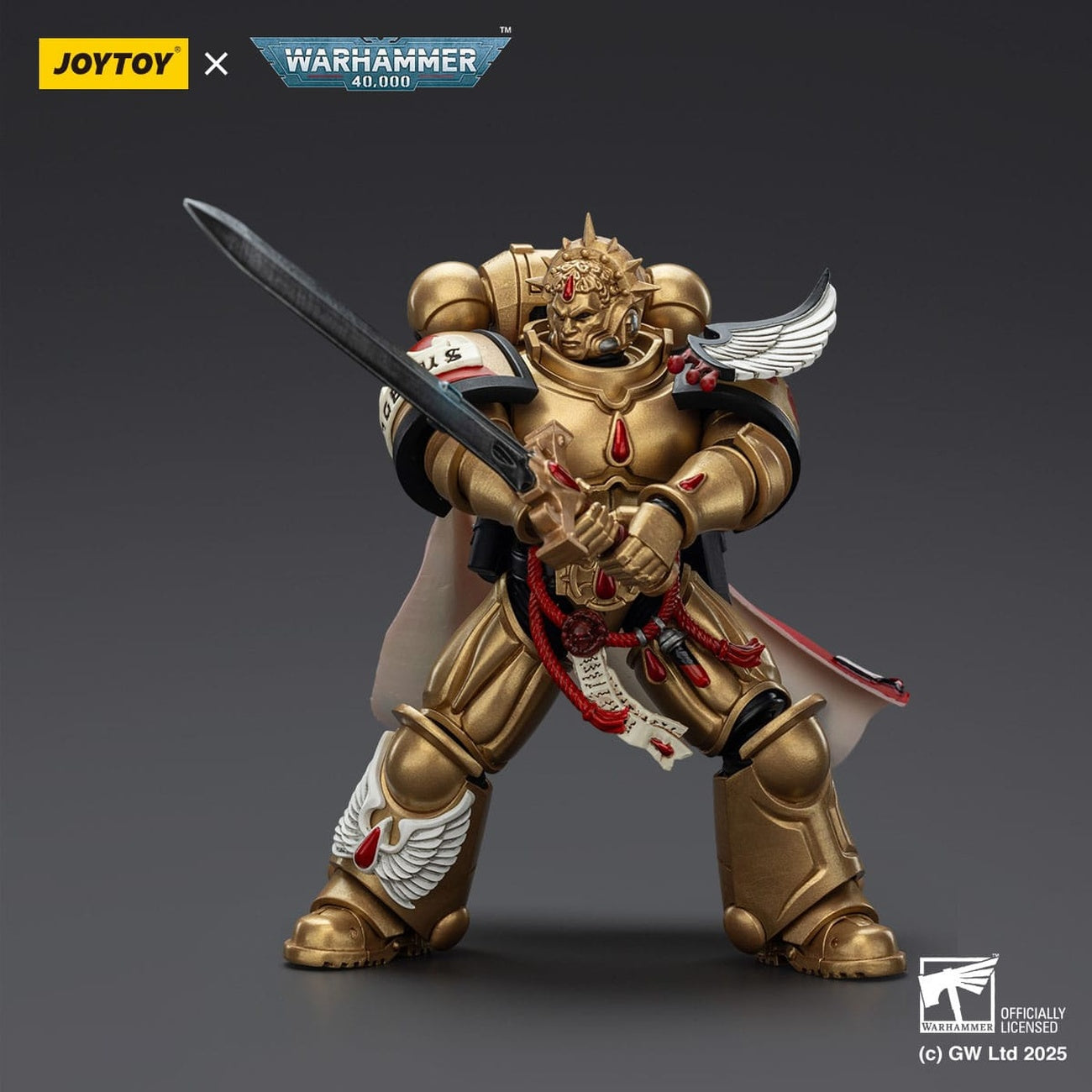 Productafbeelding Warhammer 40,000: Combat Patrol Blood Angels actiefiguur Captain with Heavy Bolt Pistol & Power Sword 20 cm