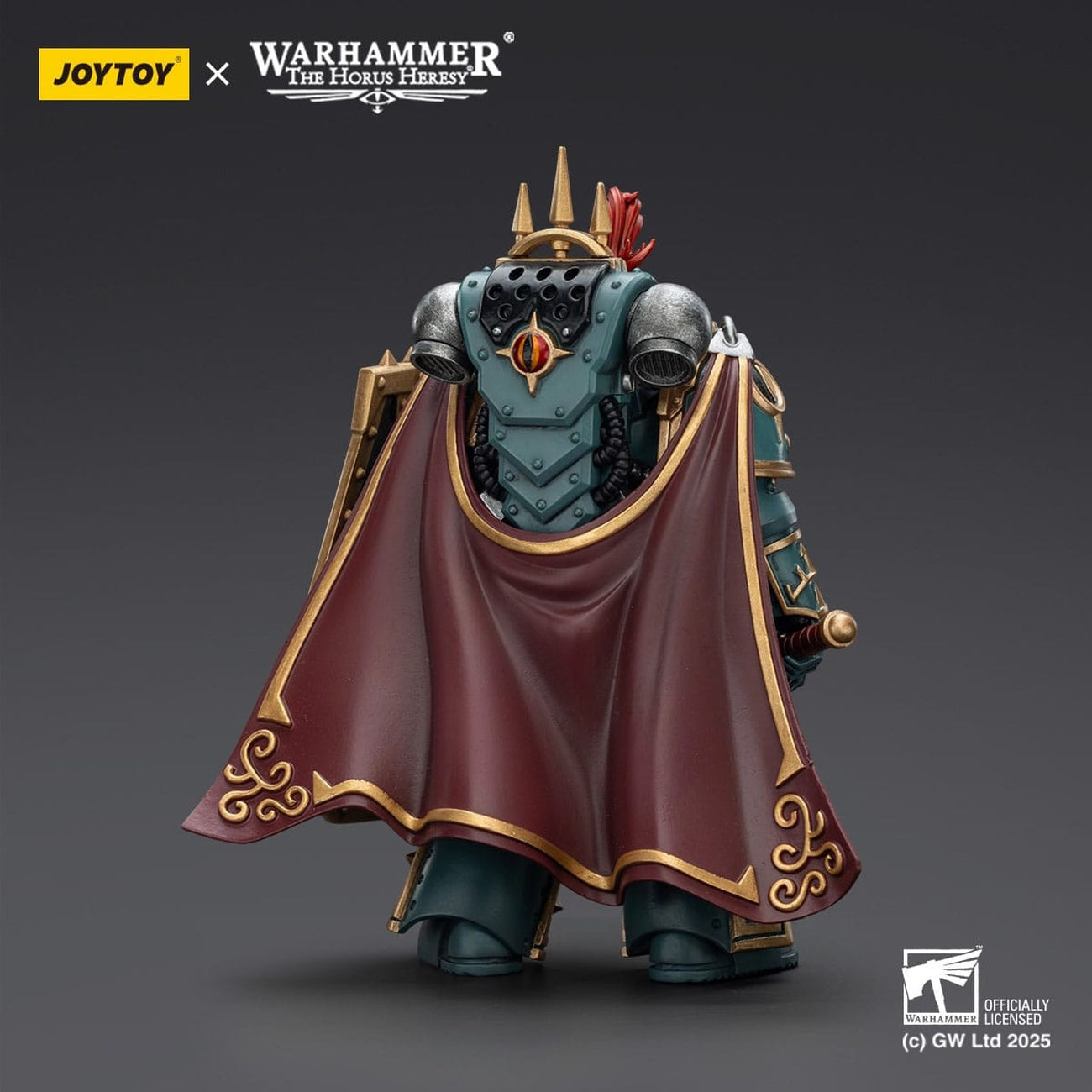 Productafbeelding Warhammer The Horus Heresy actiefiguur Sons of Horus Little Horus Aximand Captain of the 5th Company 20 cm