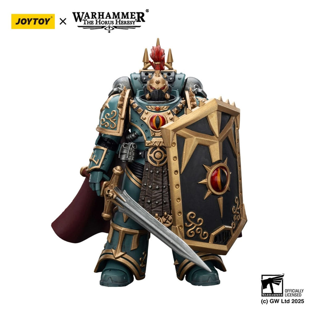 Productafbeelding Warhammer The Horus Heresy actiefiguur Sons of Horus Little Horus Aximand Captain of the 5th Company 20 cm