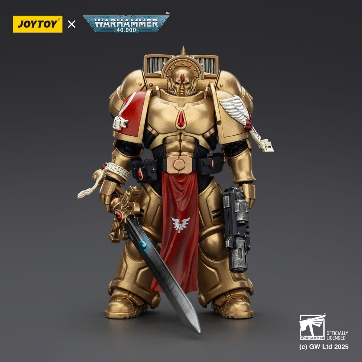 Image produit Warhammer 40,000 : Combat Patrol Blood Angels Figurine articulée Sanguinary Guard 1 avec Inferno Pistol et Encarmine Blade 20 cm