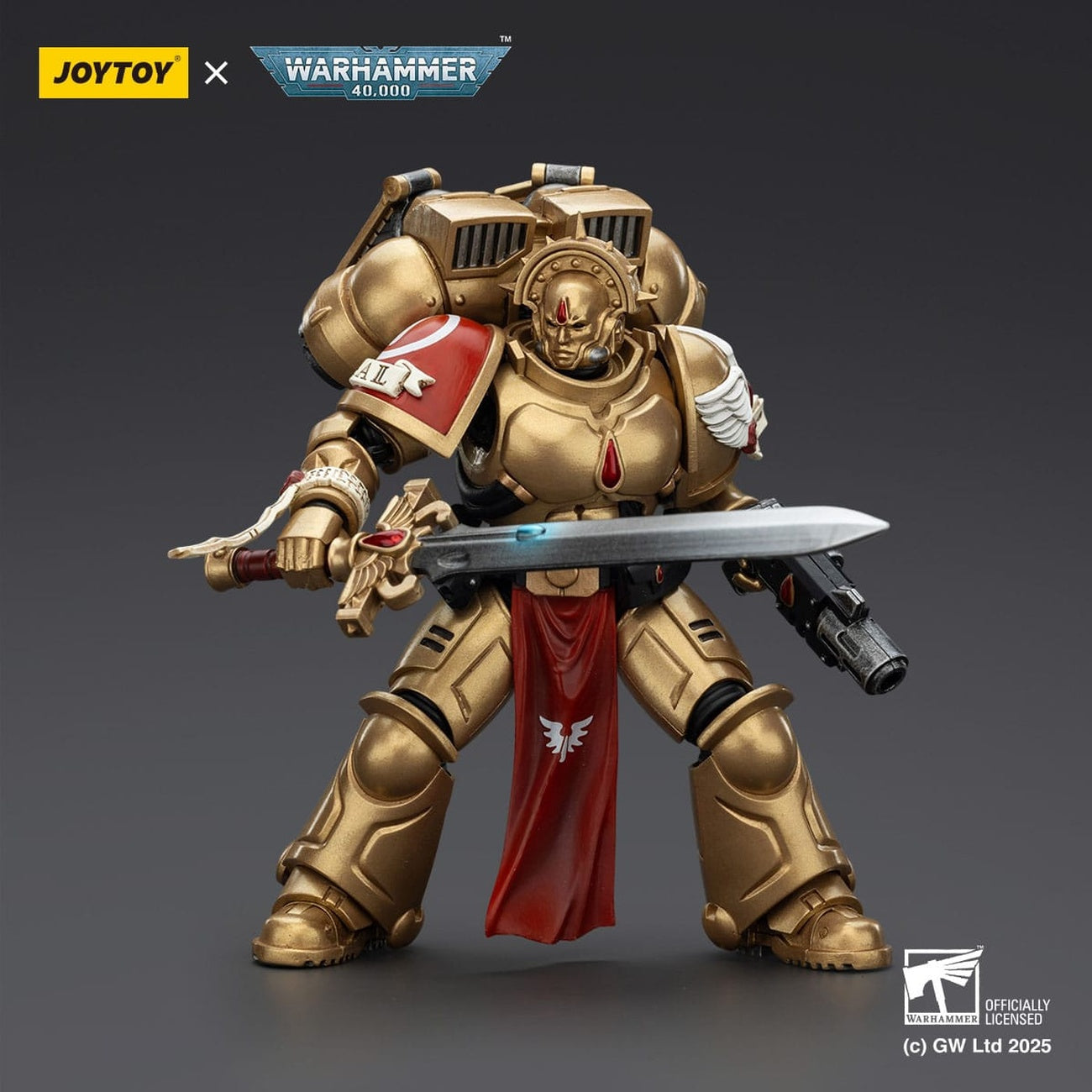 Image produit Warhammer 40,000 : Combat Patrol Blood Angels Figurine articulée Sanguinary Guard 1 avec Inferno Pistol et Encarmine Blade 20 cm