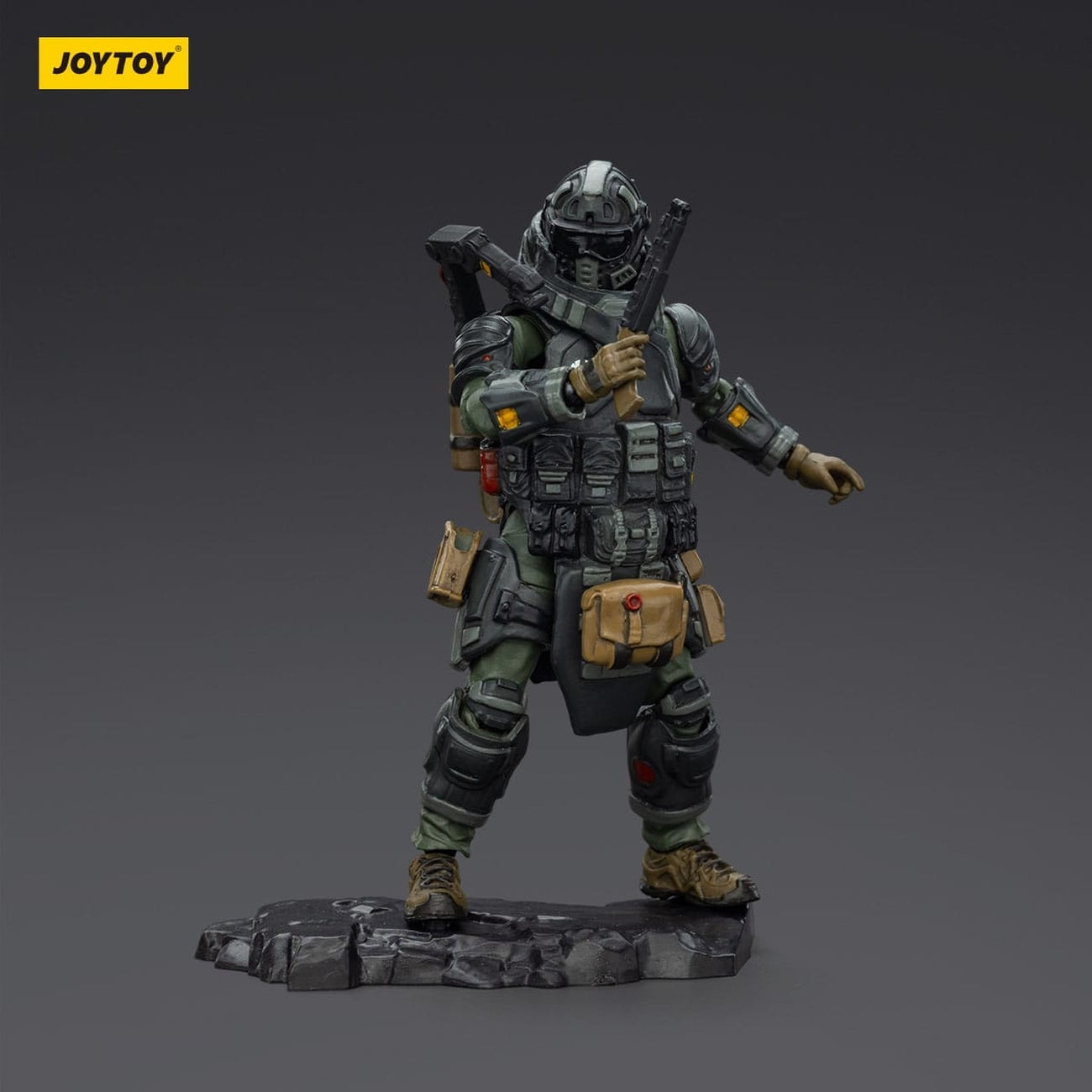 Image produit Steel Ride Corps Dark Source figurine articulée Assaulter Volok 7 cm
