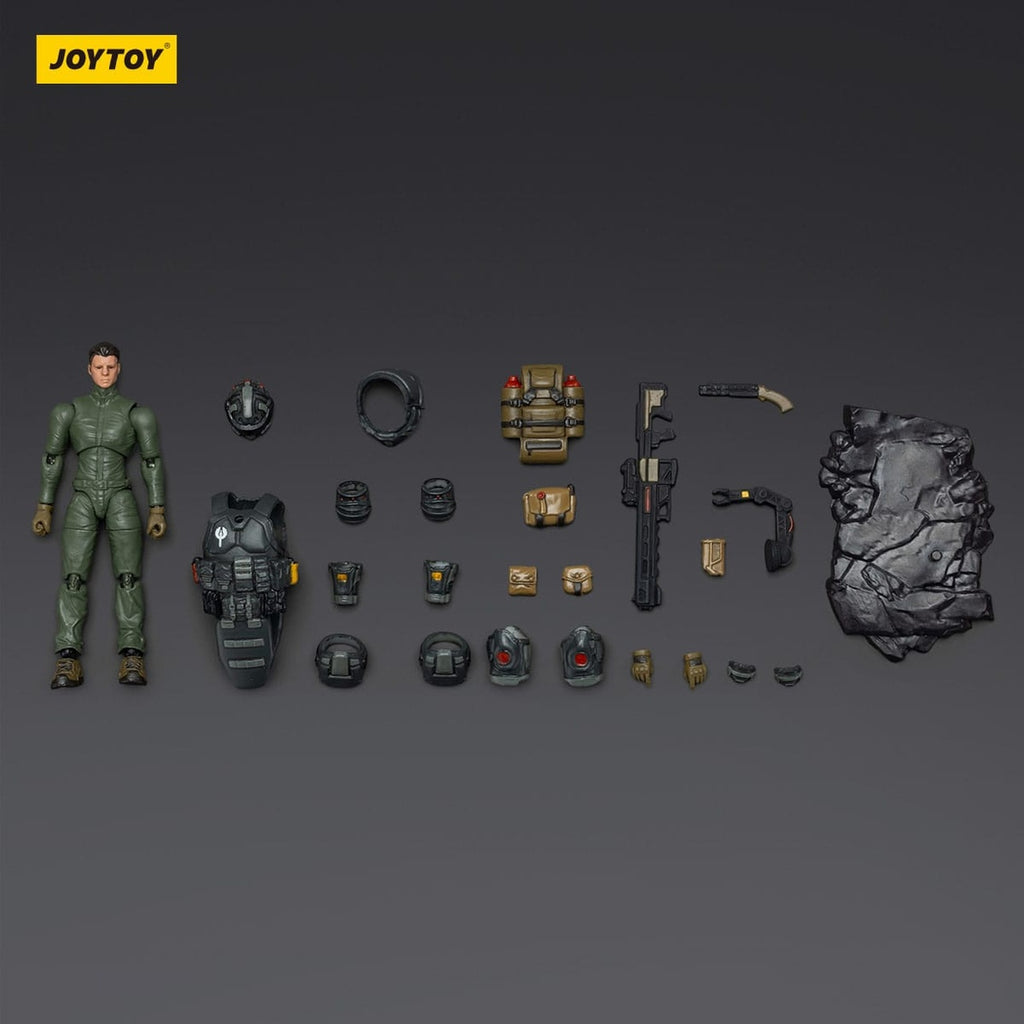 Image produit Steel Ride Corps Dark Source figurine articulée Assaulter Volok 7 cm