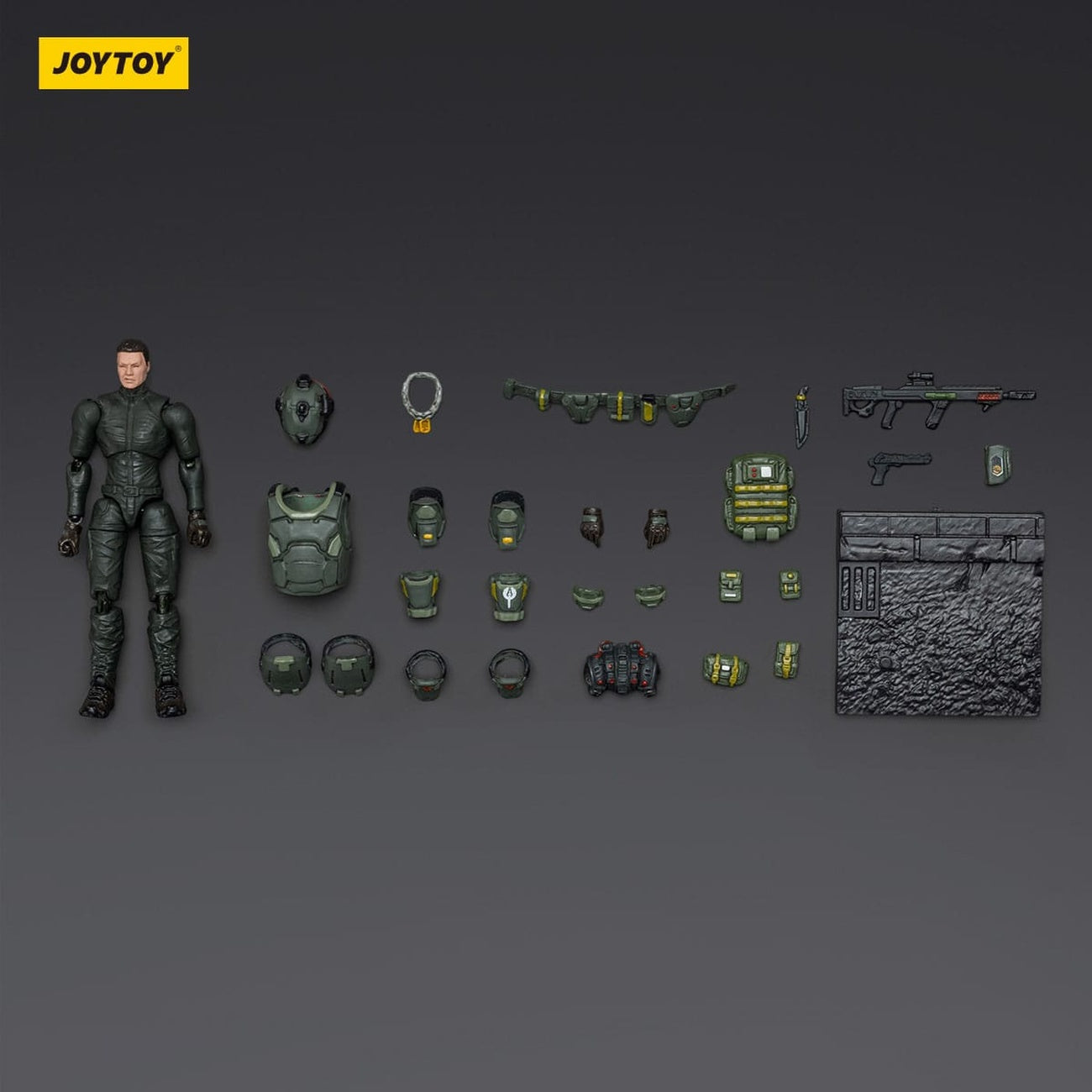 Image produit Steel Ride Corps Dark Source figurine articulée Assaulter Karl 7 cm