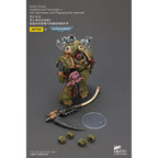 Productafbeelding Warhammer 40K Actiefiguur 1/18 Death Guard Deathshroud Terminator Champion met Manreaper en Plaguespurter Gauntlets 14 cm