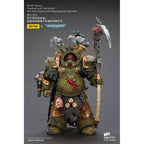Produktbild Warhammer 40k Actionfigur 1/18 Death Guard Deathshroud Terminator 1 with Manreaper and Plaguespurter Gauntlet 14 cm