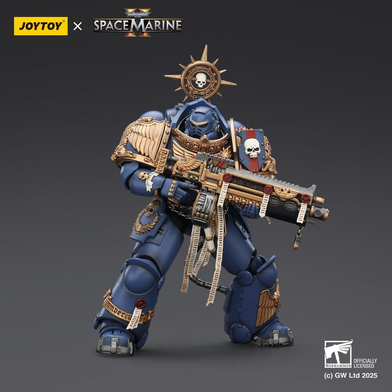 Productafbeelding Warhammer 40,000 Actiefiguur Ultramarines Heavy Relic Primus Armor 13 cm