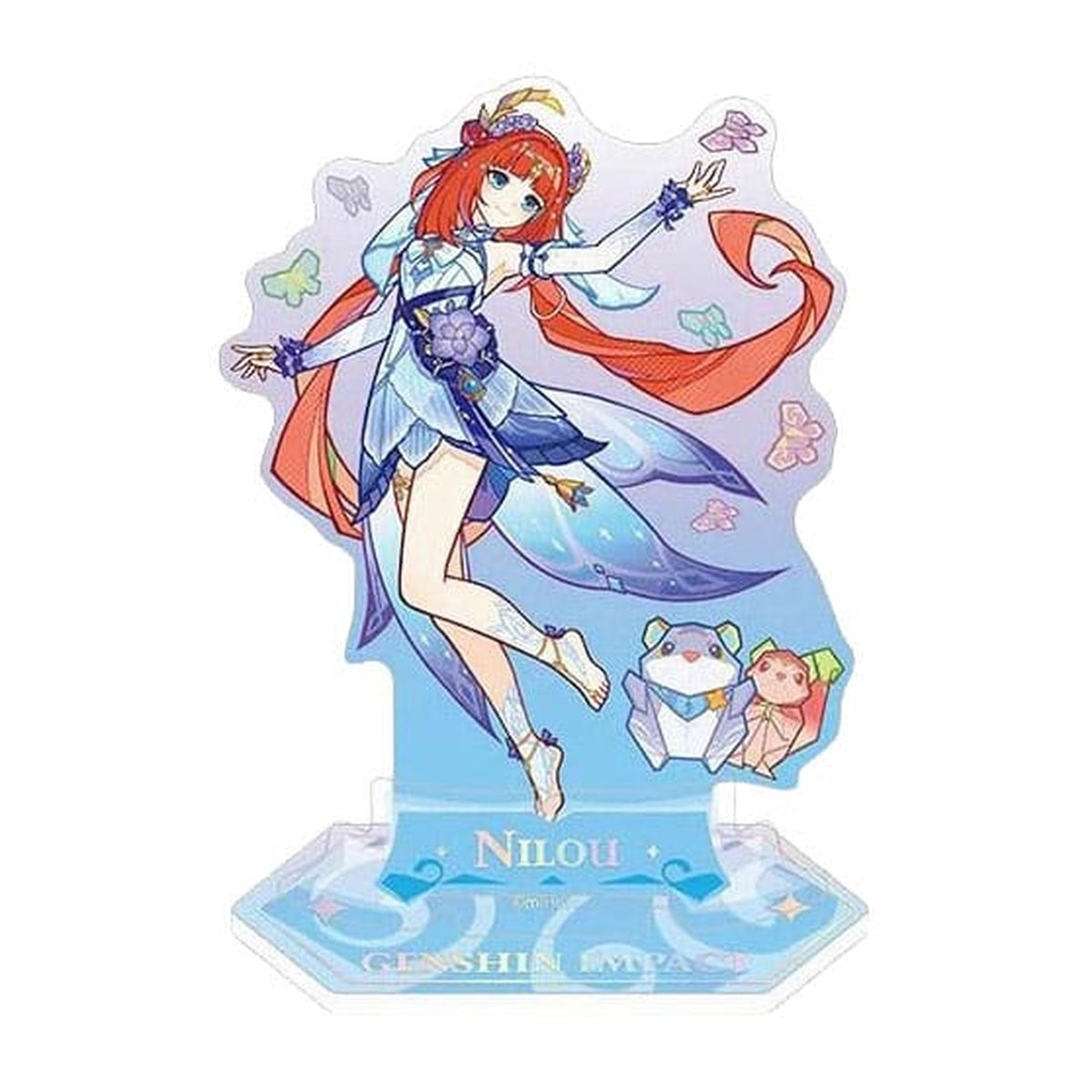 Image produit Genshin Impact Summertide Scales and Tales Figurine acrylique personnage : Nilou 14 cm
