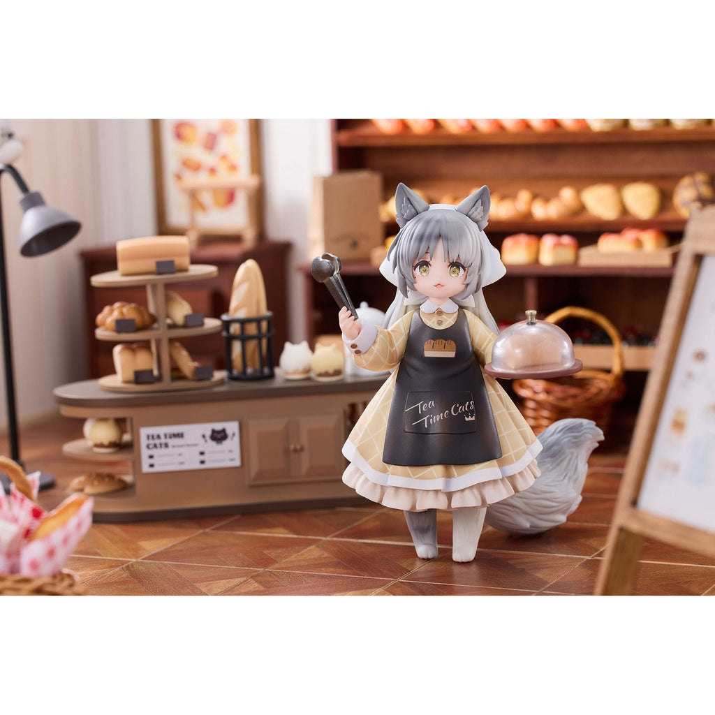 Image produit Decorated Life Collection Statue PVC Tea Time Cats - Cat Town Bakery Staff & Customer Set 12 cm