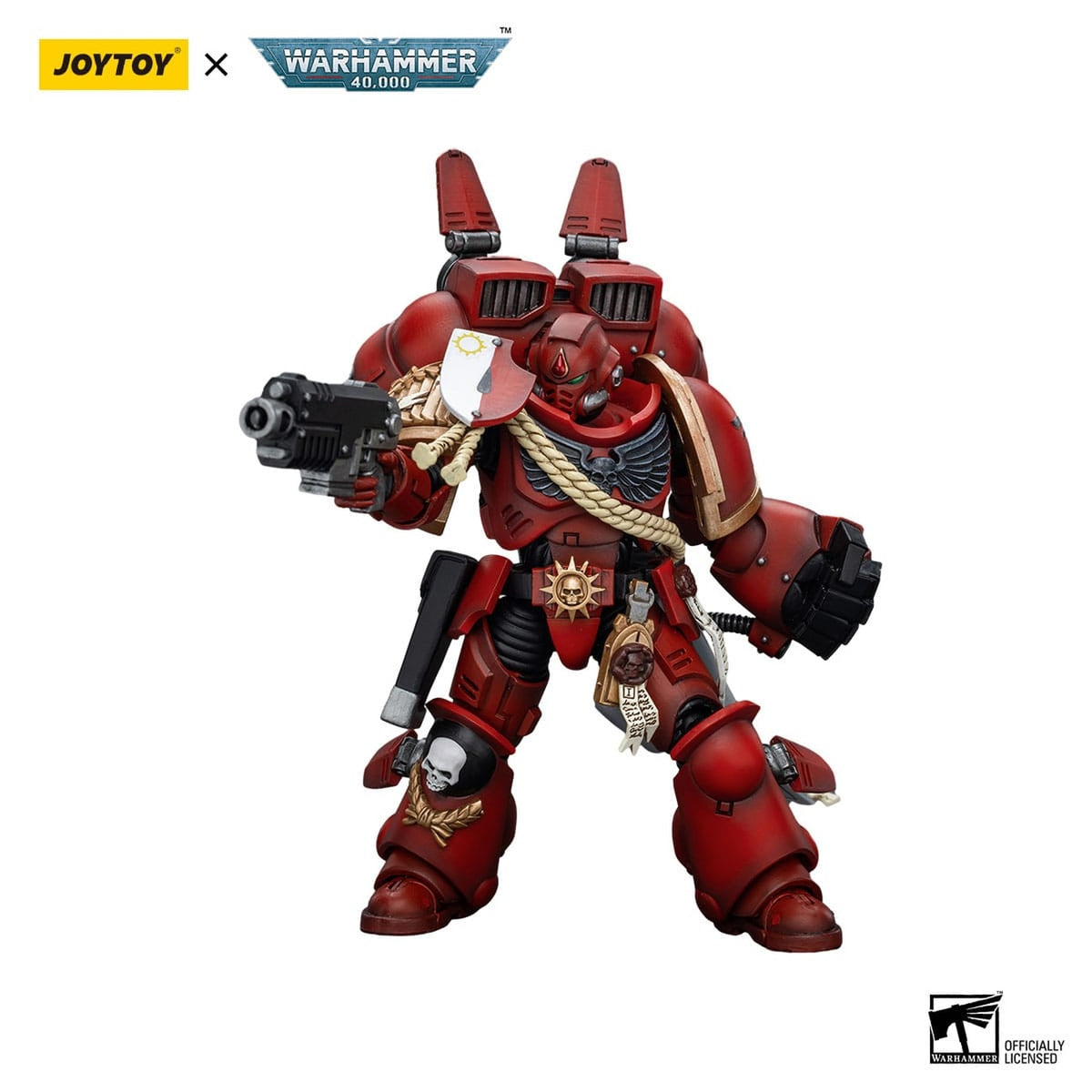 Image produit Warhammer The Horus Heresy Figurine articulée 1/18 Blood Angels Captain With Jump Pack 12 cm