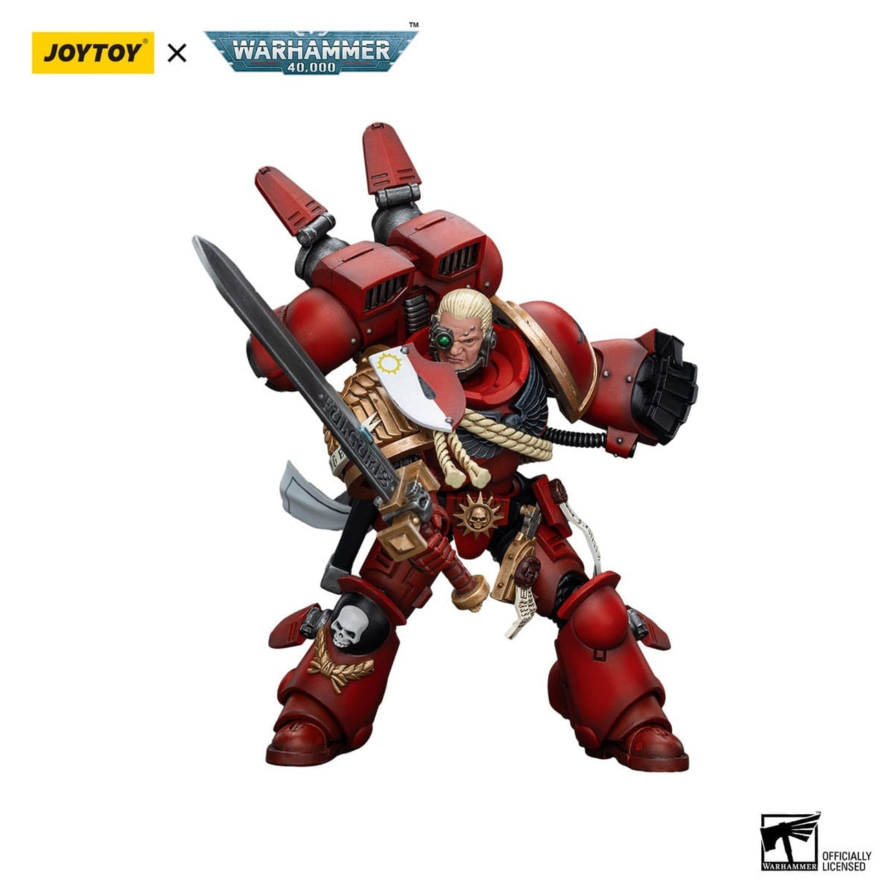 Image produit Warhammer The Horus Heresy Figurine articulée 1/18 Blood Angels Captain With Jump Pack 12 cm