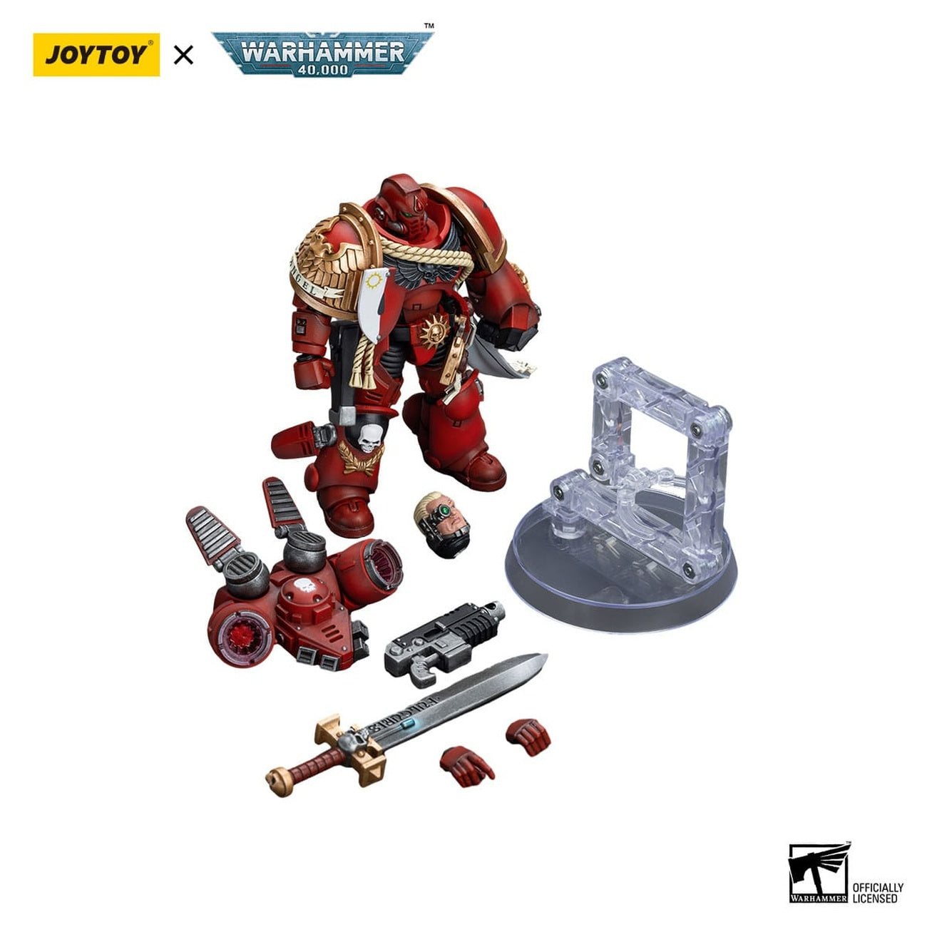 Image produit Warhammer The Horus Heresy Figurine articulée 1/18 Blood Angels Captain With Jump Pack 12 cm