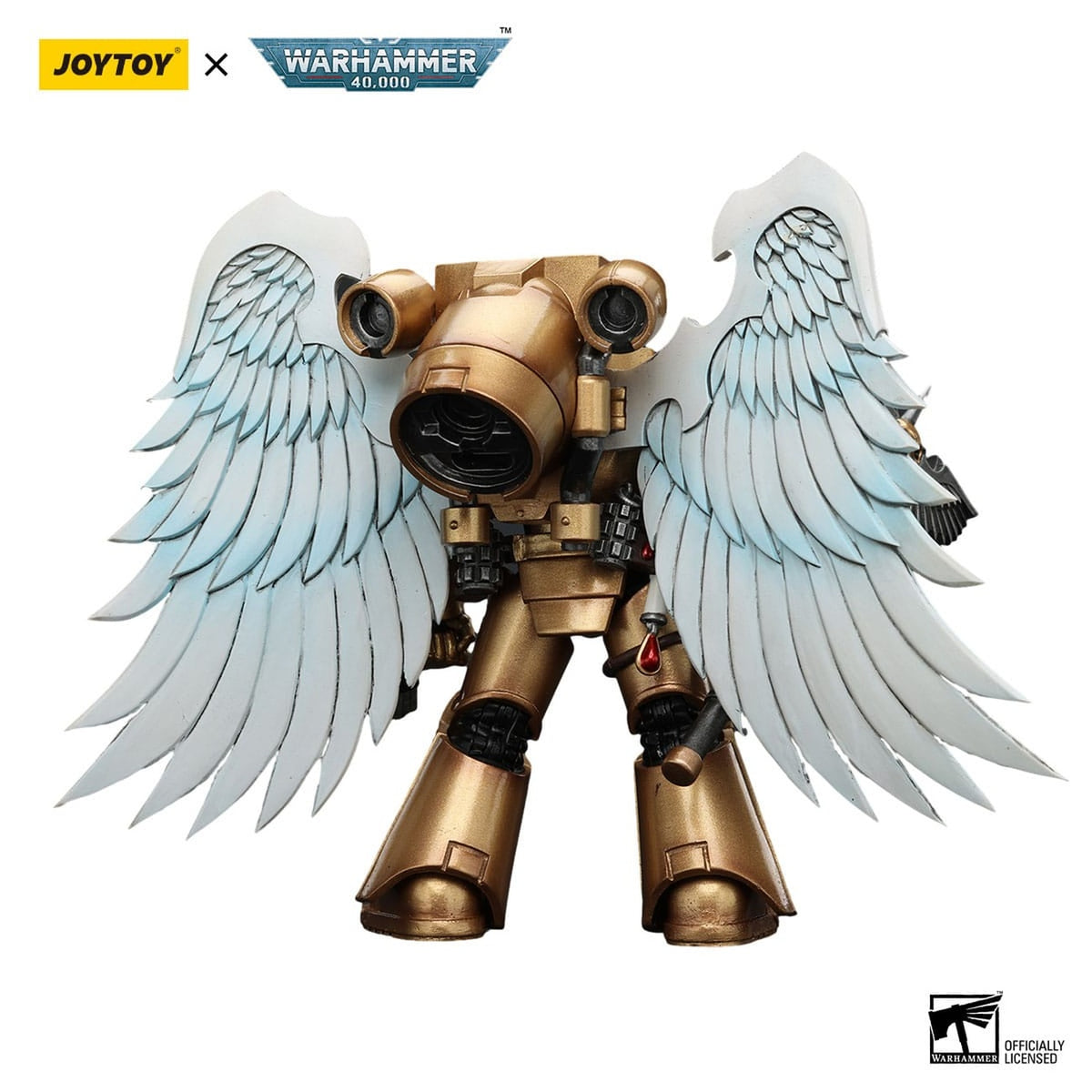 Image produit Warhammer 40,000 Figurine articulée 1/18 Blood Angels Sanguinary Guard avec Encarmine Axe 12 cm