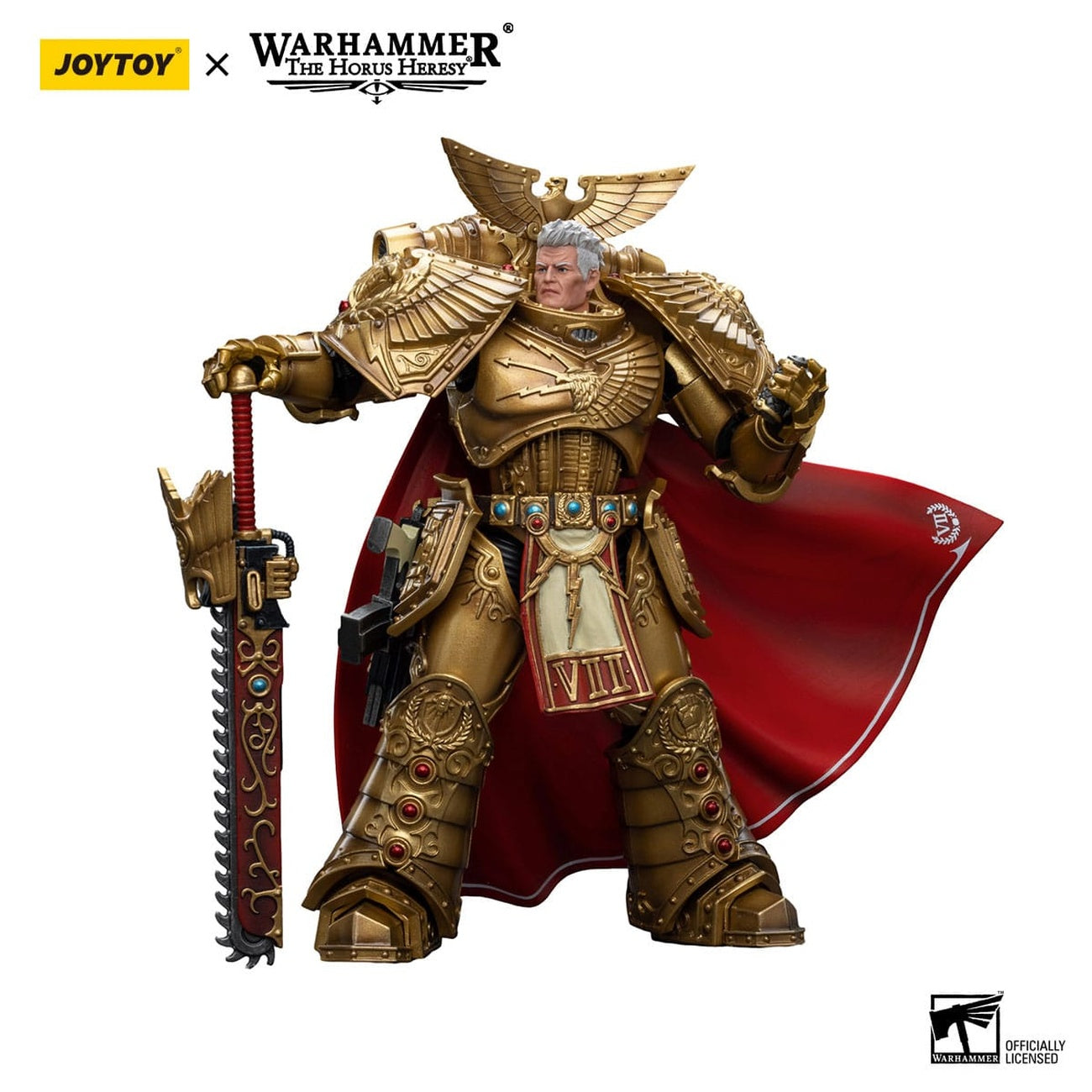 Productafbeelding Warhammer The Horus Heresy actiefiguur 1/18 Imperial Fists Rogal Dorn Primarch van de 7e Leger 12 cm