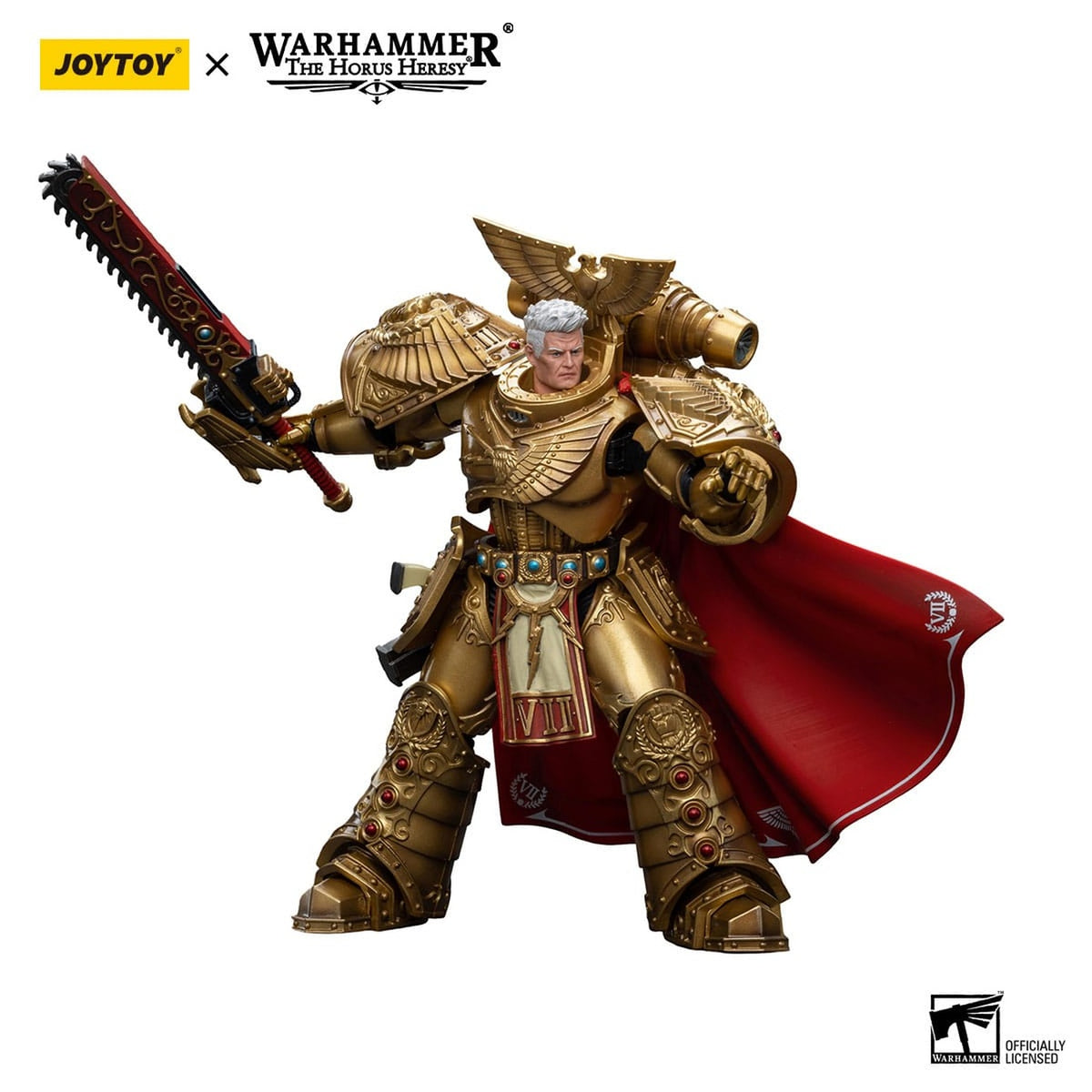 Productafbeelding Warhammer The Horus Heresy actiefiguur 1/18 Imperial Fists Rogal Dorn Primarch van de 7e Leger 12 cm