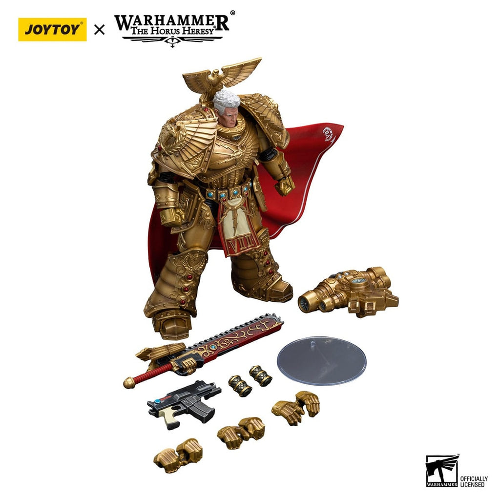 Image produit Warhammer The Horus Heresy figurine articulée 1/18 Imperial Fists Rogal Dorn Primarque de la 7e Légion 12 cm