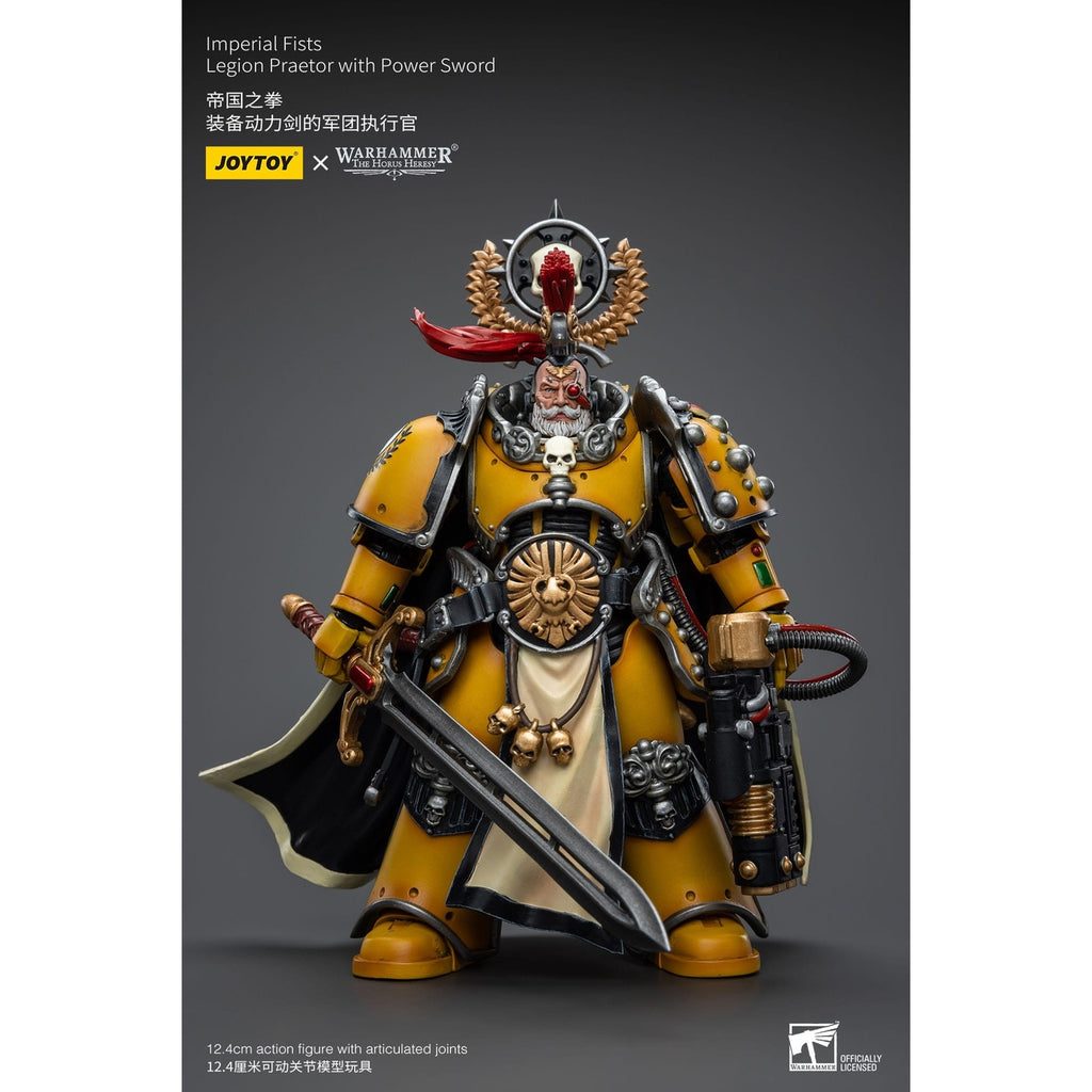 Productafbeelding Warhammer The Horus Heresy Actiefiguur 1/18 Imperial Fists Legion Praetor with Power Sword 12 cm