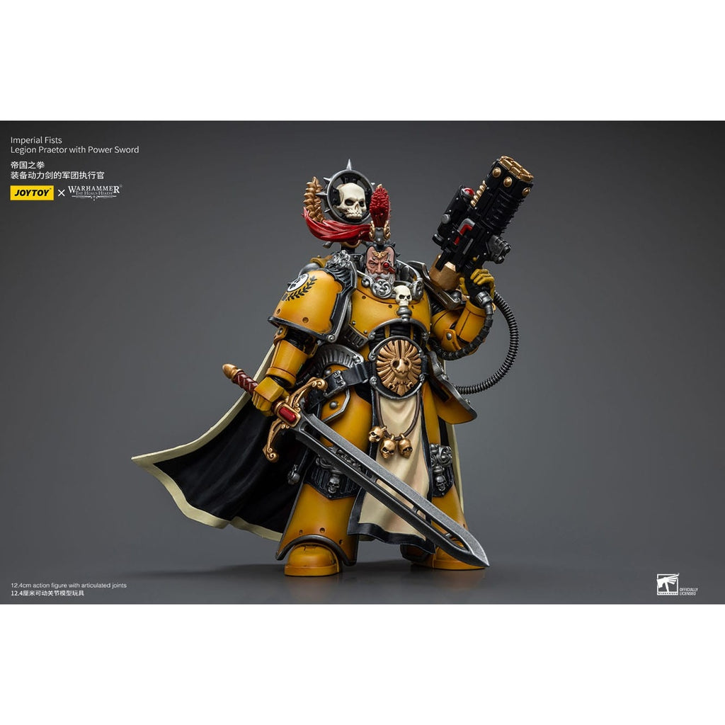 Productafbeelding Warhammer The Horus Heresy Actiefiguur 1/18 Imperial Fists Legion Praetor with Power Sword 12 cm