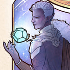 Image produit Critical Role Affiche d’art Matthew Mercer : 10th Anniversary Art Nouveau Illustrations 46 x 28 cm – non encadrée