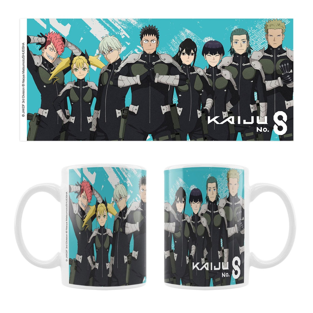 Image produit Mug en céramique Kaiju No. 8 Japanese Anti-Kaiju Defense Force