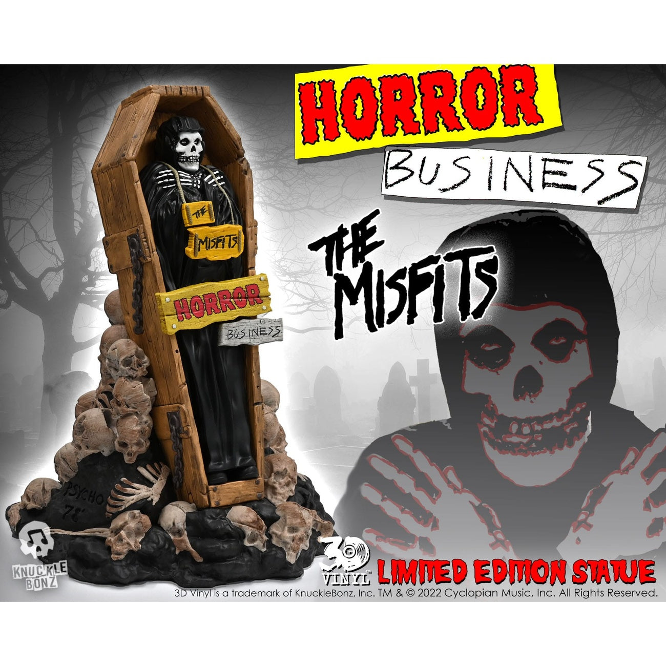 Produktbild Misfits 3D Vinyl Statue Horror Business 25 cm