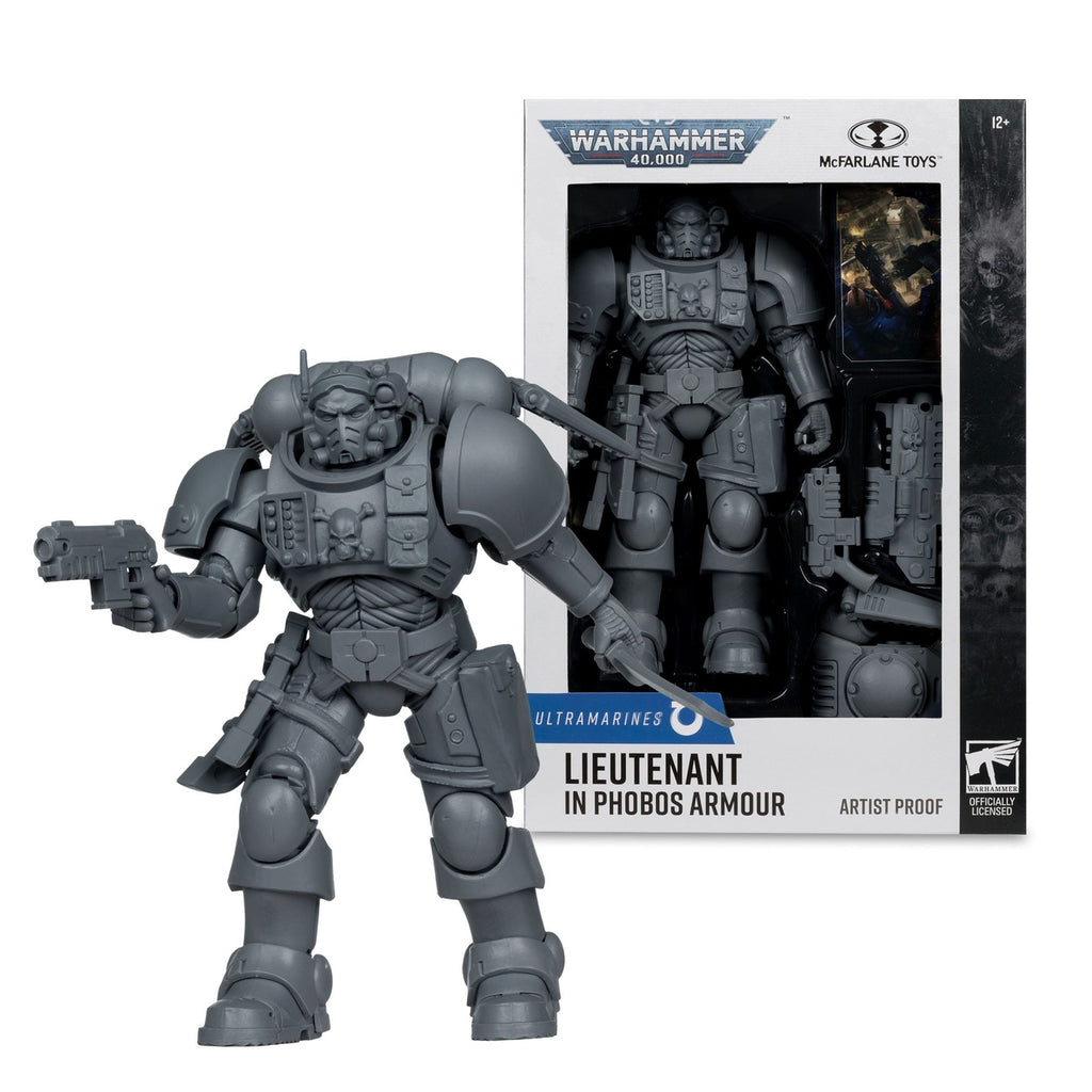 Productafbeelding Warhammer 40,000 Actiefiguur Lieutenant in Phobos Armor (Ultramarines) (Artist Proof) 18 cm