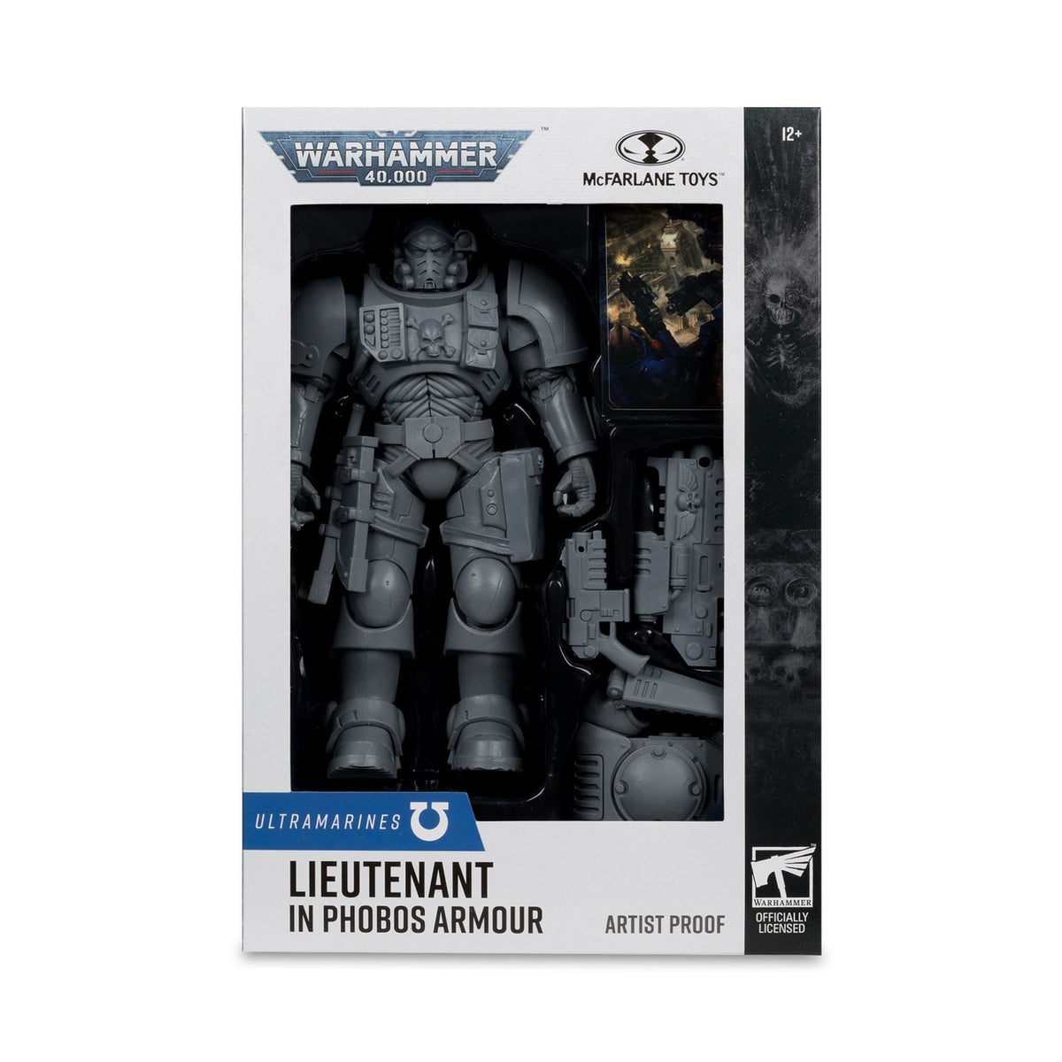 Productafbeelding Warhammer 40,000 Actiefiguur Lieutenant in Phobos Armor (Ultramarines) (Artist Proof) 18 cm