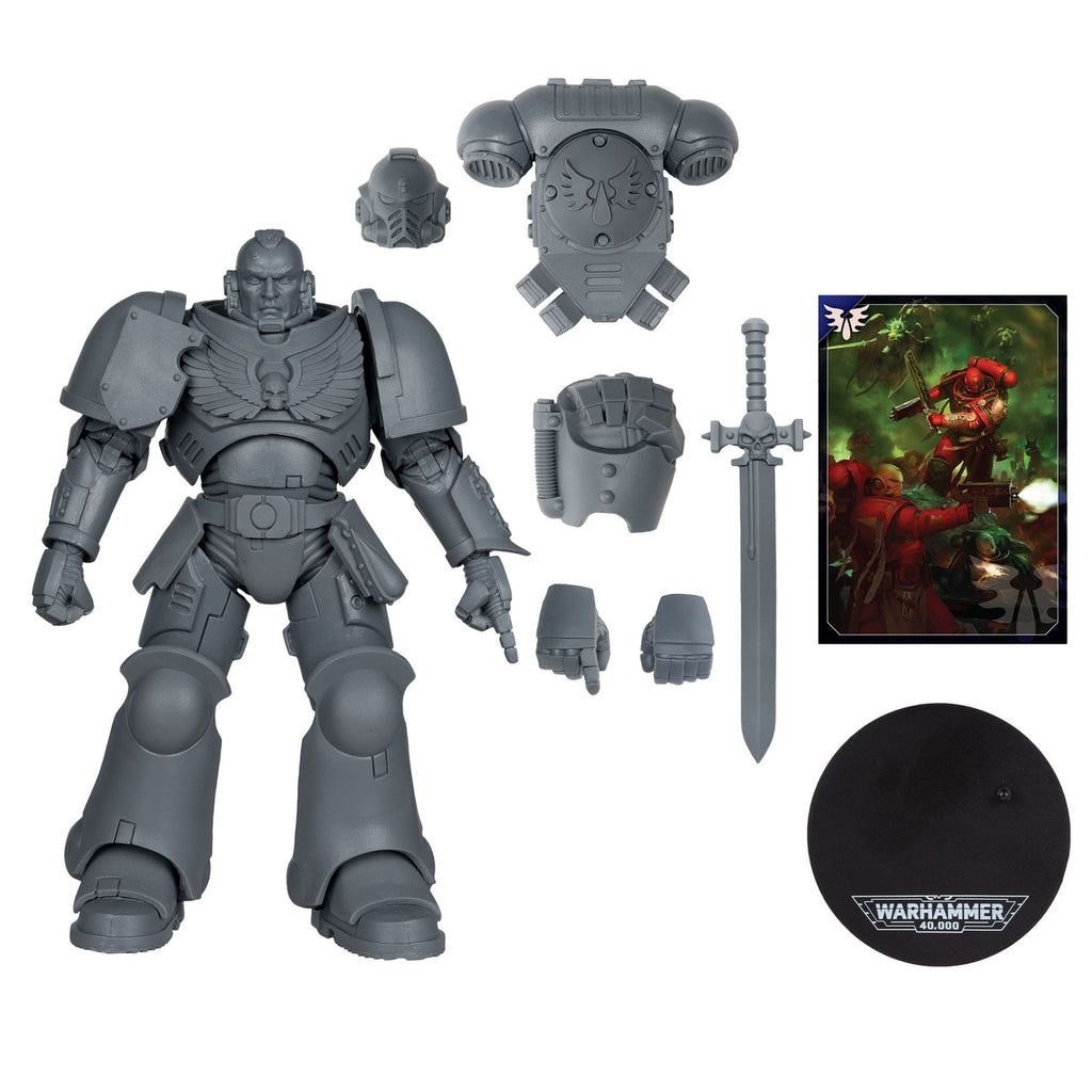 Image produit Warhammer 40,000 Figurine d’action Assault Intercessor Sergeant (Blood Angel) (Artist Proof) 18 cm