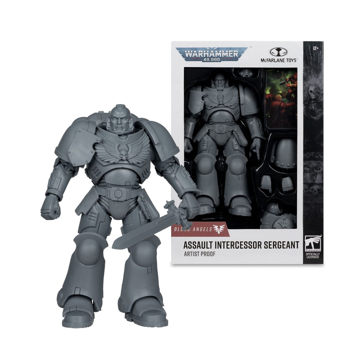 Productafbeelding Warhammer 40,000 Actiefiguur Assault Intercessor Sergeant (Blood Angel) (Artist Proof) 18 cm