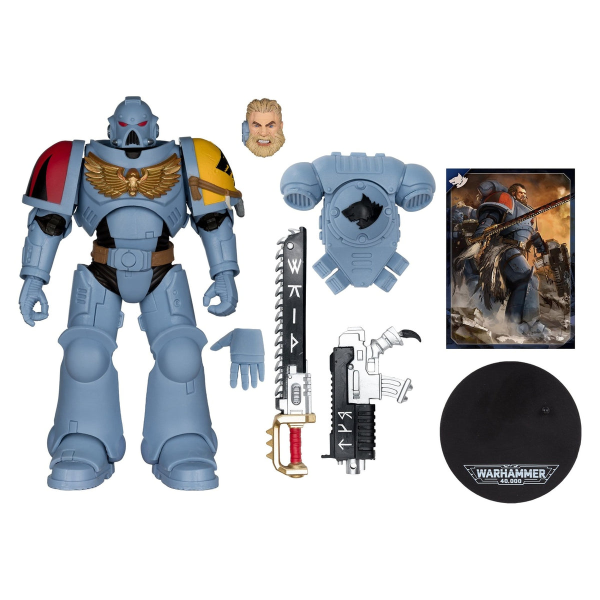 Productafbeelding Warhammer 40,000 Actiefiguur Grey Hunter (Space Wolves) 18 cm