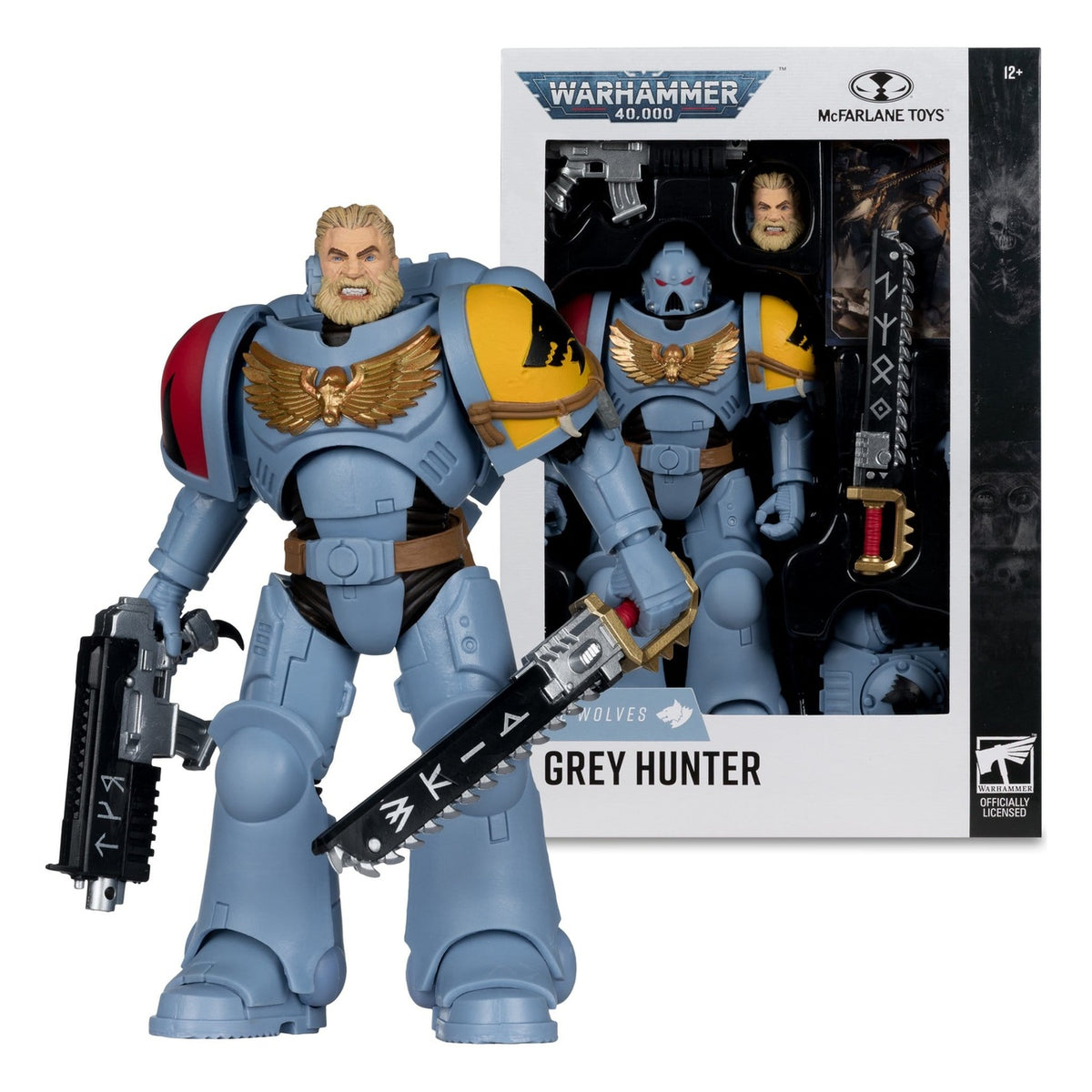 Productafbeelding Warhammer 40,000 Actiefiguur Grey Hunter (Space Wolves) 18 cm