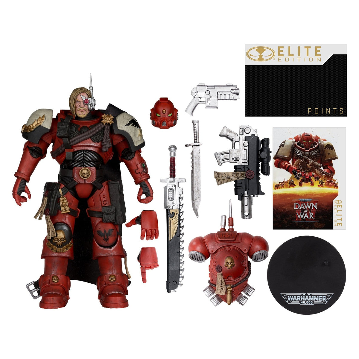 Image produit Warhammer 40 000 Dawn of War figurine articulée McFarlane Elite Edition Captain Cyrus (Dawn of War 4) 20 cm