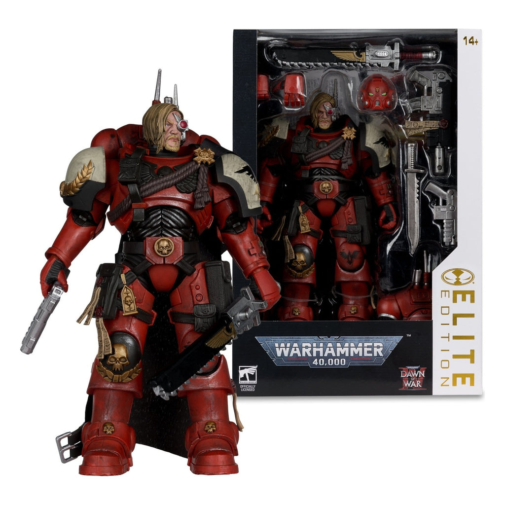 Image produit Warhammer 40 000 Dawn of War figurine articulée McFarlane Elite Edition Captain Cyrus (Dawn of War 4) 20 cm