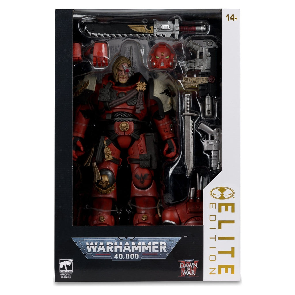 Image produit Warhammer 40 000 Dawn of War figurine articulée McFarlane Elite Edition Captain Cyrus (Dawn of War 4) 20 cm